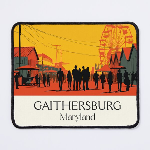 Item preview, Gaithersburg Maryland County Fair | Summer Carnival Poster designed and sold by TuncGK.
