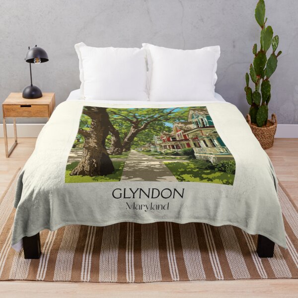 Item preview, Glyndon Maryland Historic District | Victorian Town Poster designed and sold by TuncGK.