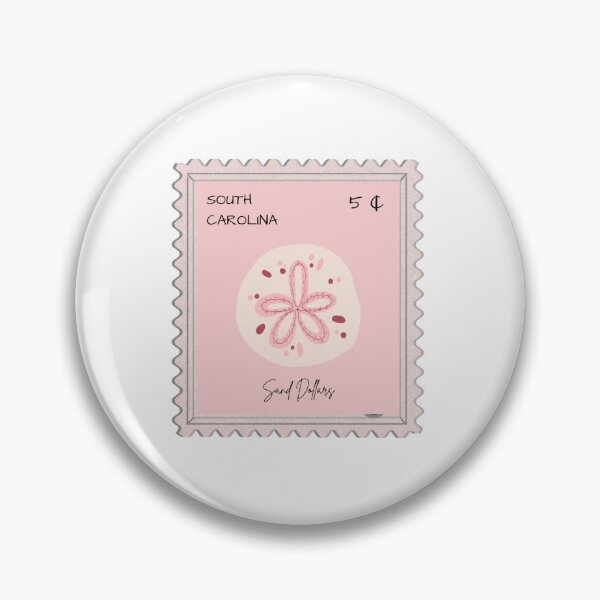 Item preview, Pink Costal Sand Dollar Stamp designed and sold by kmorri13.