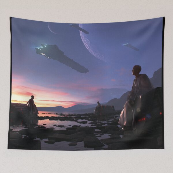 Item preview, Among the stars - Space Art by Arshad T P designed and sold by Arshad T P.
