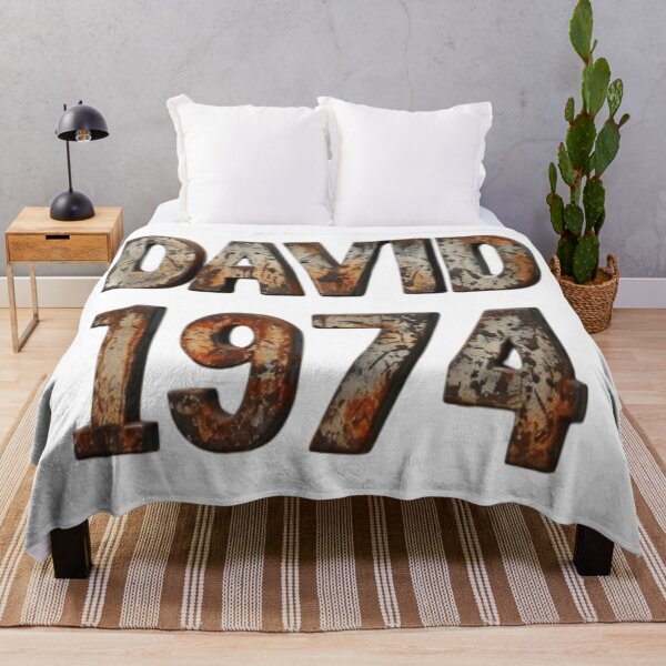 Item preview, David 1974 – Rusty Vintage Edition designed and sold by AlexLineArt.