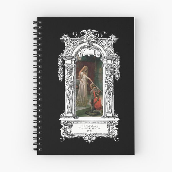 Item preview, THE ACCOLADE by EDMUND LEIGHTON 1901 designed and sold by Artaxias_Designs.