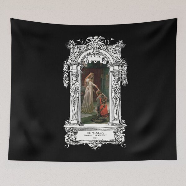 Item preview, THE ACCOLADE by EDMUND LEIGHTON 1901 designed and sold by Artaxias_Designs.
