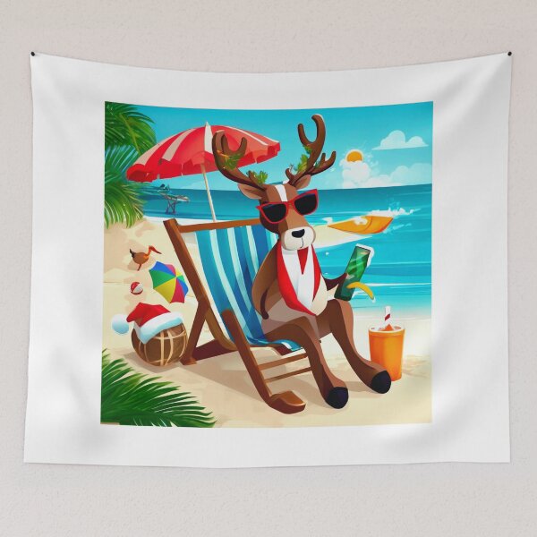 Item preview, Reindeer on Vacation. designed and sold by Zofia Sosnecka.