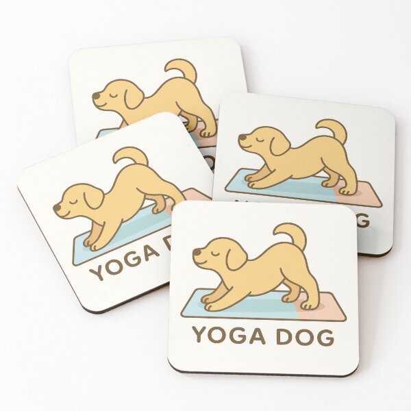 Item preview, Yoga Dog – Cute Puppy Doing Downward Dog Pose designed and sold by Velustro Shop.