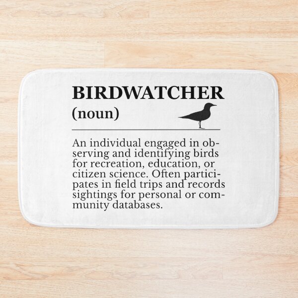 Item preview, Birdwatcher Definition - Observation and Identification designed and sold by HandicraftArt.