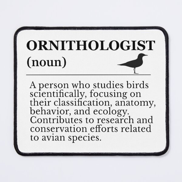 Item preview, Ornithologist Definition – Birdwatching designed and sold by HandicraftArt.
