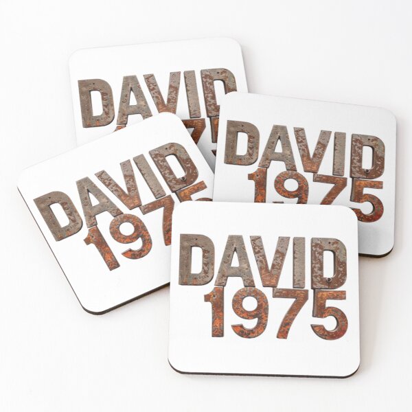 Item preview, David 1975 – Rusty Vintage Edition designed and sold by AlexLineArt.