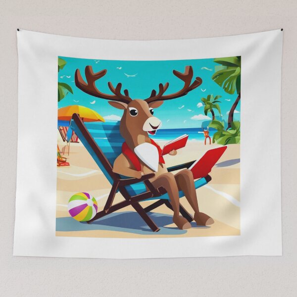 Item preview, Reindeer on Vacation. designed and sold by Zofia Sosnecka.