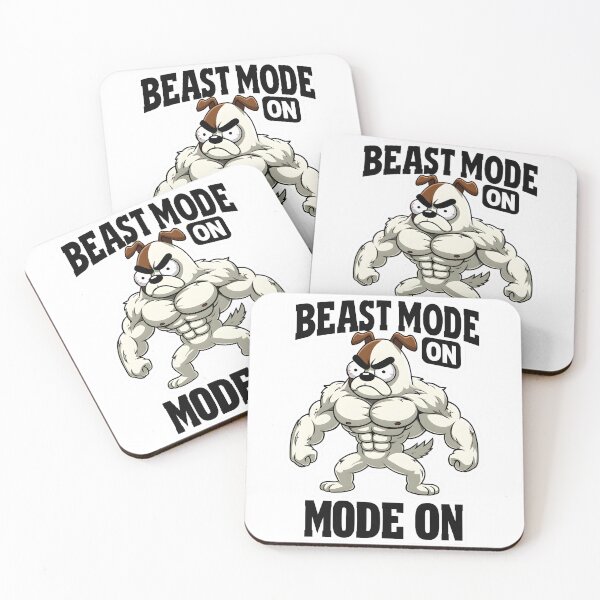 Item preview, Beast Mode On Muscle Dog designed and sold by dreampik.