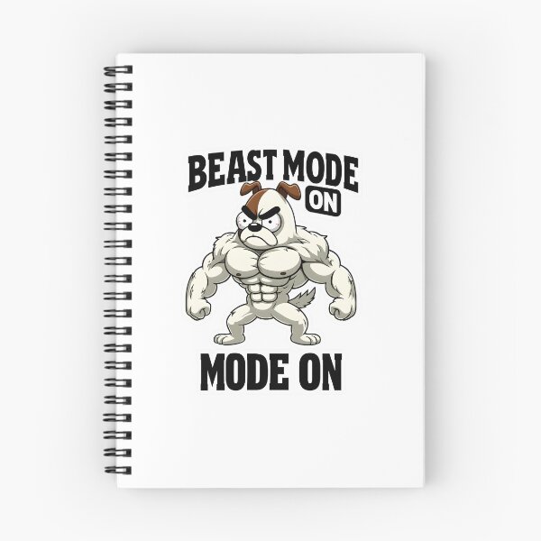 Item preview, Beast Mode On Muscle Dog designed and sold by dreampik.