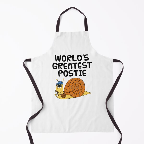 Item preview, World's Greatest Postie, Mail Man Postal Worker Snail Funny designed and sold by doodlerob.