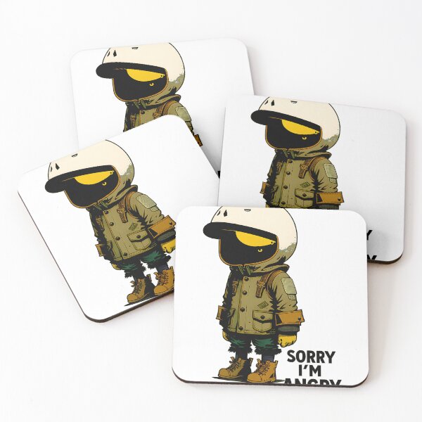 Item preview, Sorry I’m Angry Cute Soldier designed and sold by dreampik.