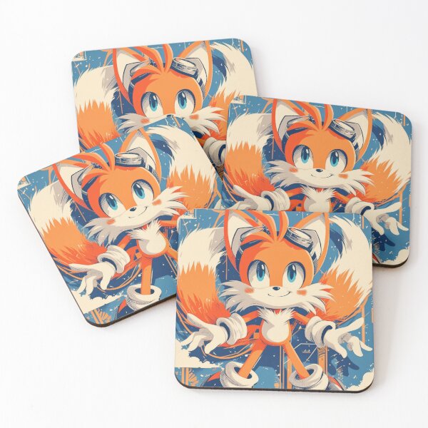 Item preview, Tails Bold Pop Kanji Poster designed and sold by AnimeArsenalPrints.