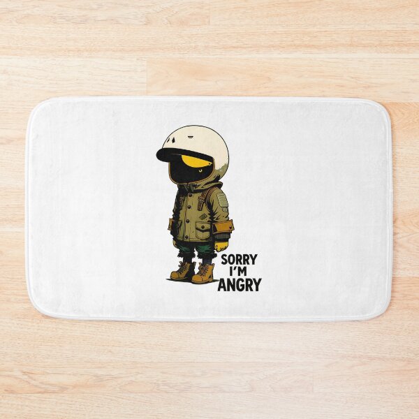 Item preview, Sorry I’m Angry Cute Soldier designed and sold by dreampik.