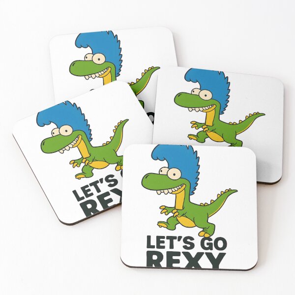 Item preview, Let’s Go Rexy Cute Dino designed and sold by dreampik.
