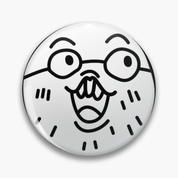Item preview, Cartoon Happy Glasses Face Adventure Time designed and sold by kyokyyosei.