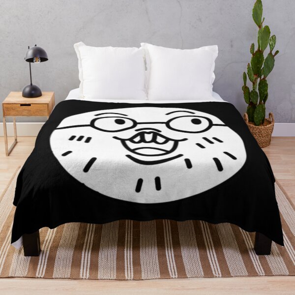 Item preview, Cartoon Happy Glasses Face Adventure Time designed and sold by kyokyyosei.