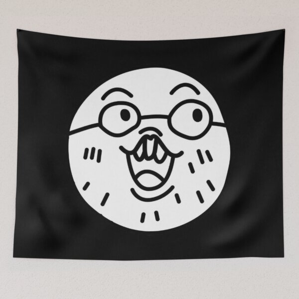 Item preview, Cartoon Happy Glasses Face Adventure Time designed and sold by kyokyyosei.