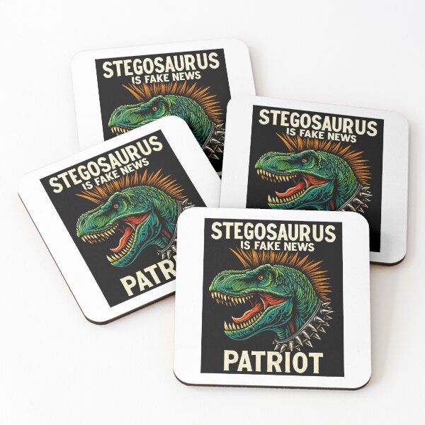 Item preview, Stegosaurus Is Fake News Patriot designed and sold by dreampik.