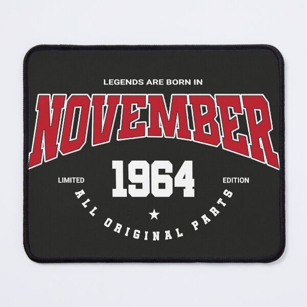Item preview, November legends 1964 designed and sold by HB Shirts.