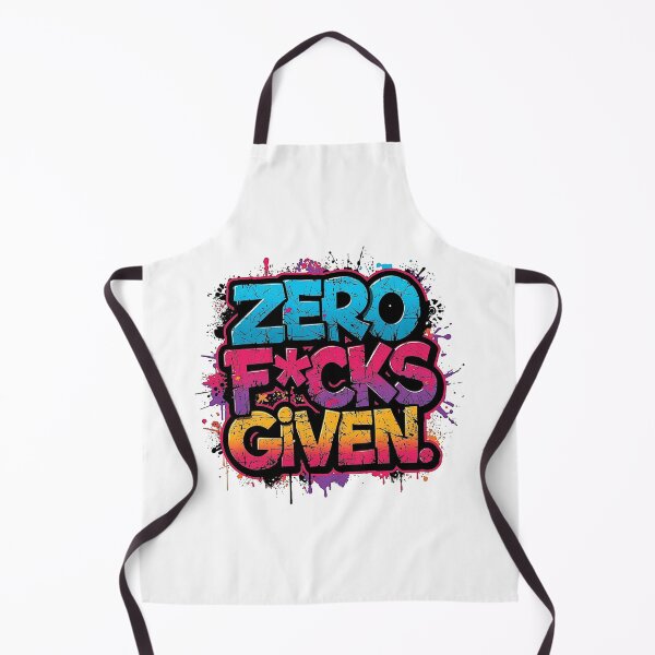 Item preview, Zero F*cks Given | Sarcastic Humor Design by Too Real Co designed and sold by TooRealCo.