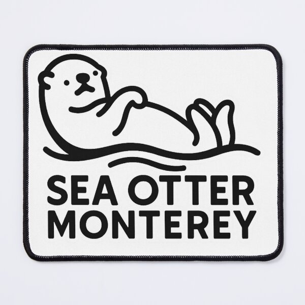 Item preview, Cute Sea Otter Design – Ocean Vibes designed and sold by UrbanCanvvas.