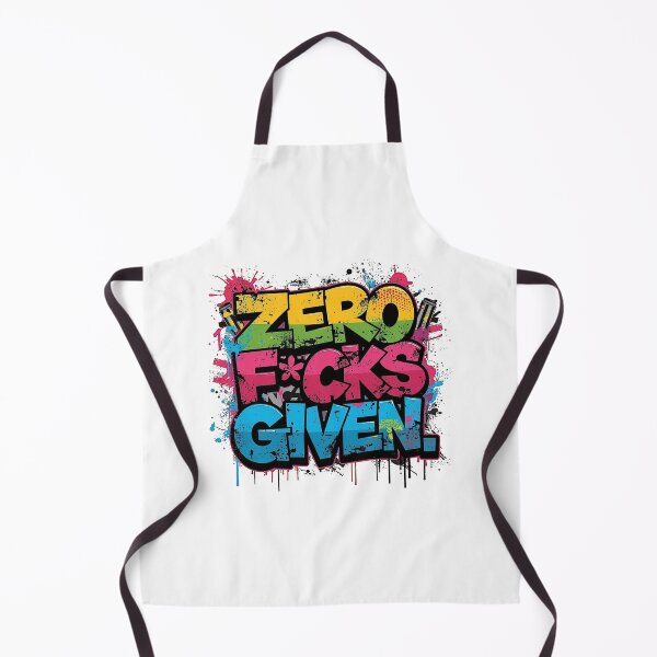 Item preview, Zero F*cks Given | Sarcastic Humor Design by Too Real Co designed and sold by TooRealCo.