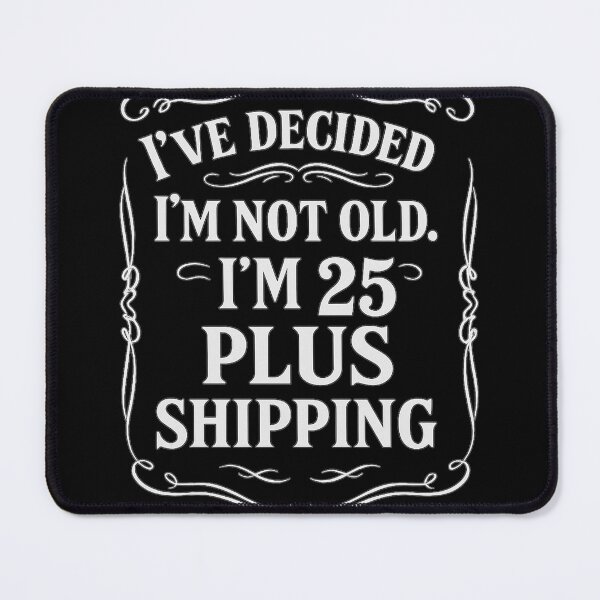 Item preview, 25 Plus Shipping - Not Old Just Vintage – Retro Birthday GIFT designed and sold by UrbanCanvvas.