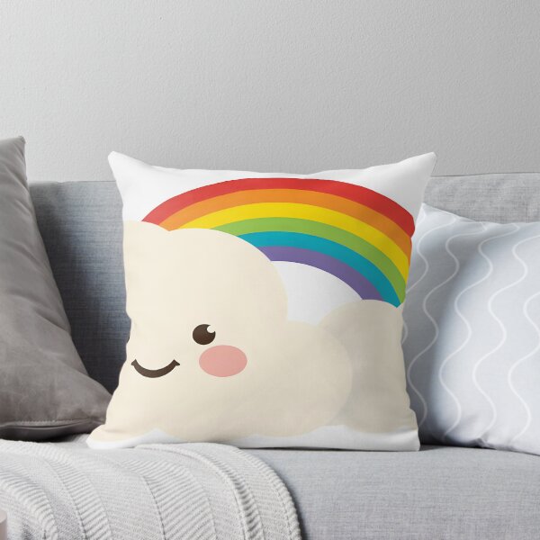 Item preview, Rainbow Dream Cloud – Cute Pastel Cartoon for Kids designed and sold by frnxk.