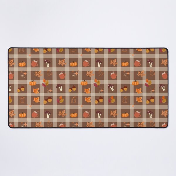 Item preview, Cozy fall autumn gingham  designed and sold by aliceworks.
