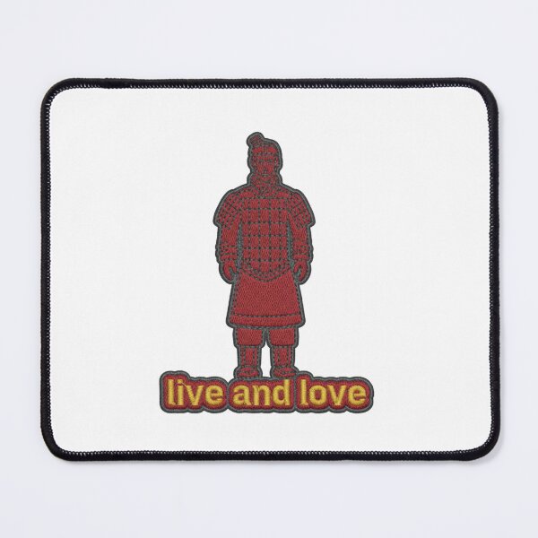 Item preview, Terracotta Warrior – Live and Love (China) designed and sold by DavinEmbroidery.