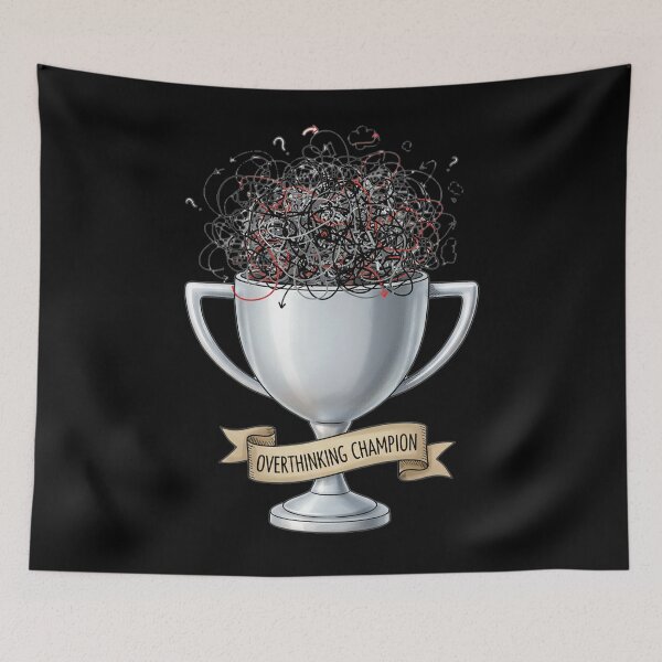 Item preview, NeuroSpicy - Overthinking Champion (I) designed and sold by nature. electrified..