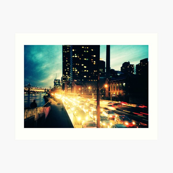 Manhattan Freeway Art Print