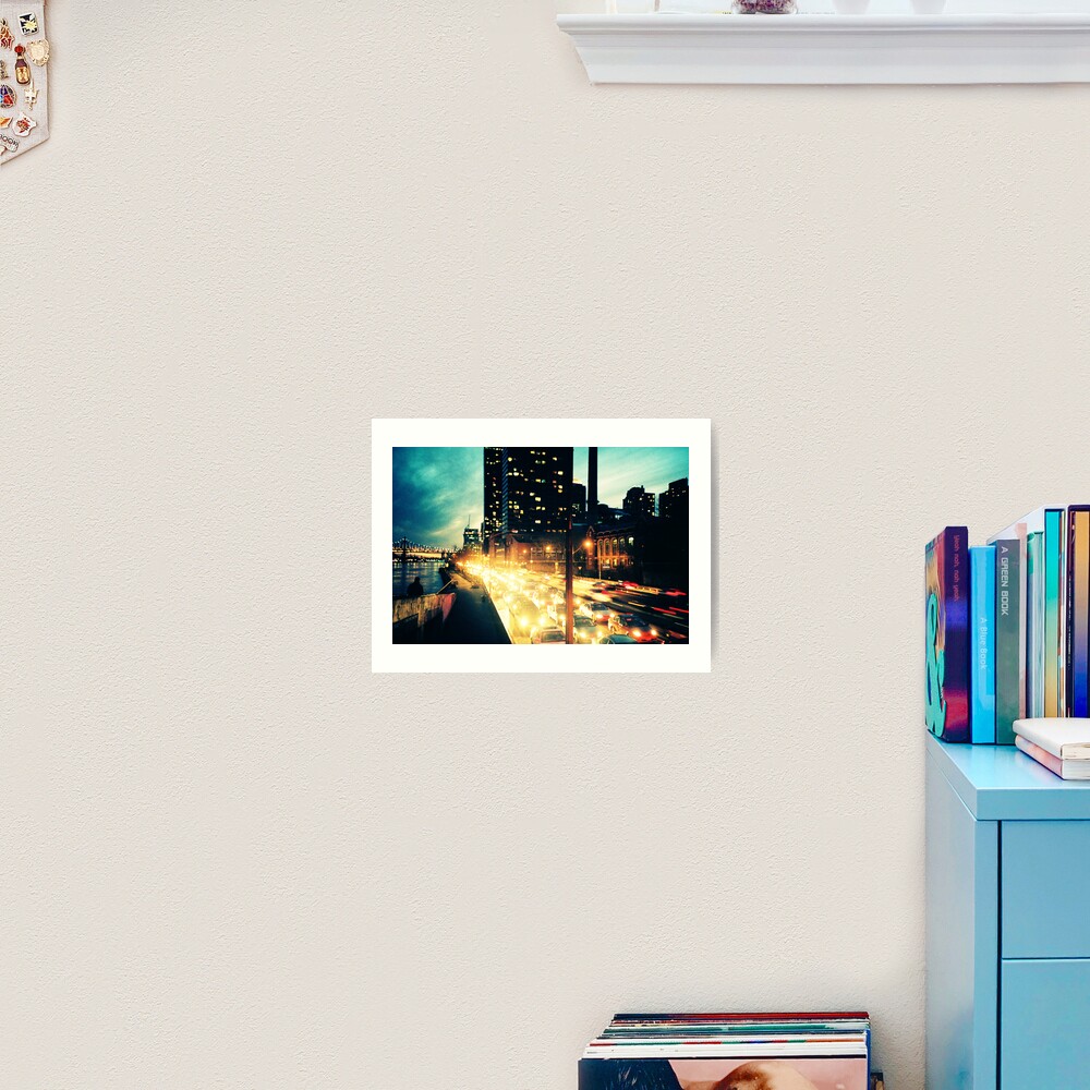 Manhattan Freeway Art Print