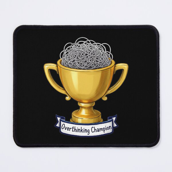 Item preview, NeuroSpicy - Overthinking Champion (III) designed and sold by nature. electrified..