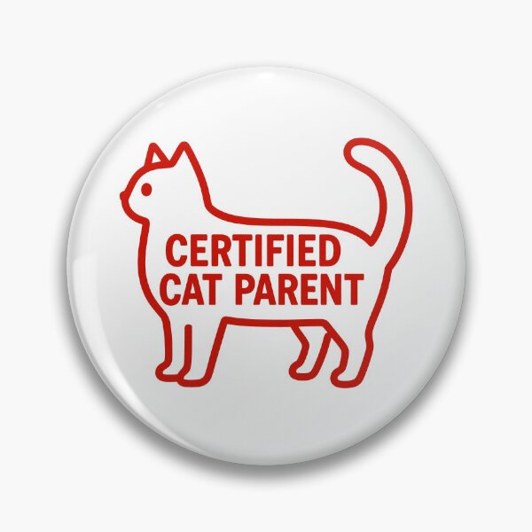 Item preview, Certified Cat Parent designed and sold by Skelbunny.