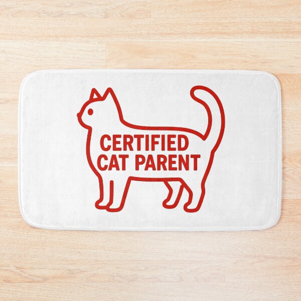 Item preview, Certified Cat Parent designed and sold by Skelbunny.