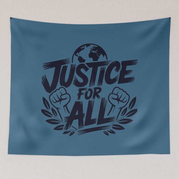 Item preview, Justice for All – Message of Equality and Unity designed and sold by mawitn.