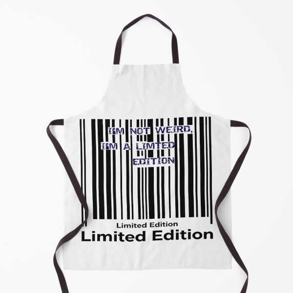 Item preview, I'm Not Weird, I'm a Limited Edition – Barcode T-Shirt Design designed and sold by YAM716.