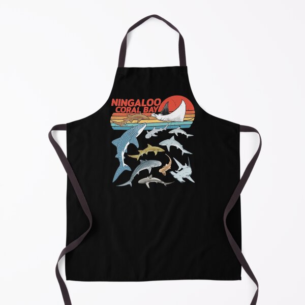Item preview, Shark species Ningaloo Coral Bay Australia designed and sold by NicGrayGraphic.