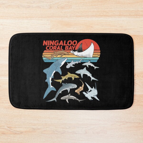 Item preview, Shark species Ningaloo Coral Bay Australia designed and sold by NicGrayGraphic.