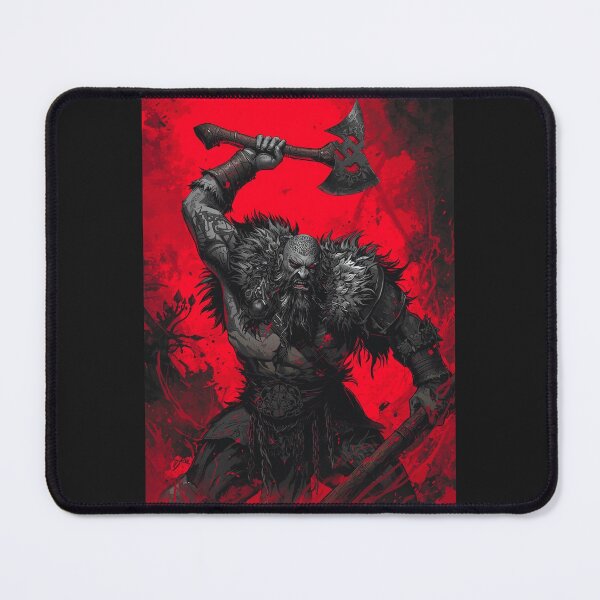 Item preview, Viking Berserker Fighter — Nordic Warrior Battle Artwork designed and sold by Mythic Tide.