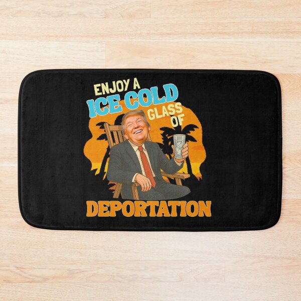 Item preview, Ice Cold Glass Of Deportation Political Humor designed and sold by BoozieHumor.