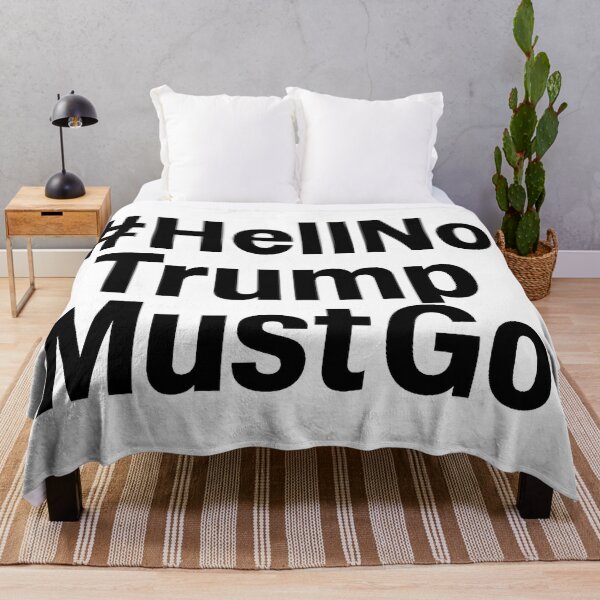 Item preview, #HellNoTrumpMustGo – Minimal Resistance Edition - HNTMG 1 designed and sold by WheelieGdArt.