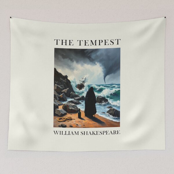 Item preview, The Tempest William Shakespeare Classic English Literature Artwork designed and sold by kakarikihill.