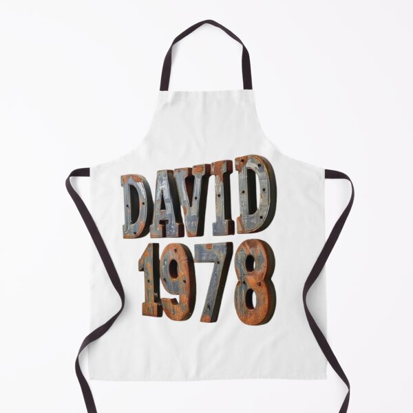 Artikelvorschau, David 1978 – Rusty Vintage Edition entworfen und verkauft von AlexLineArt.
