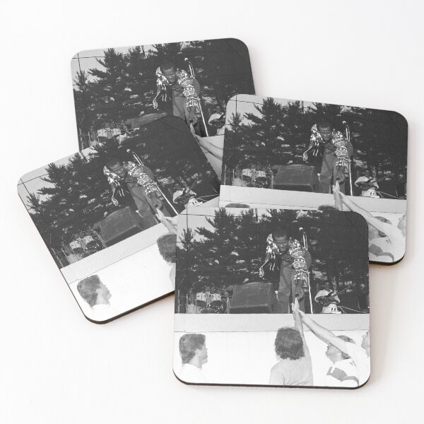 Item preview, Chuck Berry Guitar Pick Hand Off - BW Photograph designed and sold by ConcertImages.