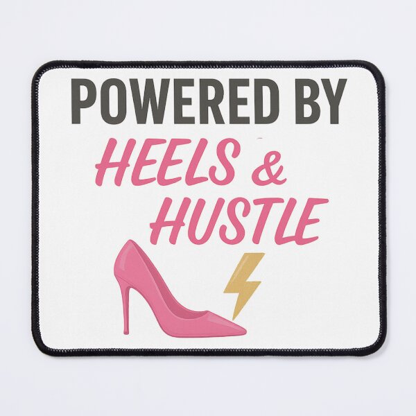 Item preview, Powered by Heels & Hustle | Boss Babe Confidence Design for Women Entrepreneurs designed and sold by SoulThread Studio.