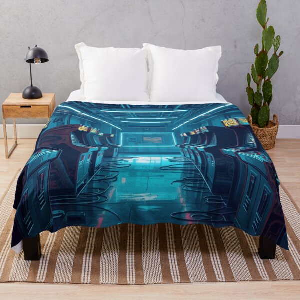 Item preview, Gamer, Futuristic arcade room designed and sold by the-sunset.